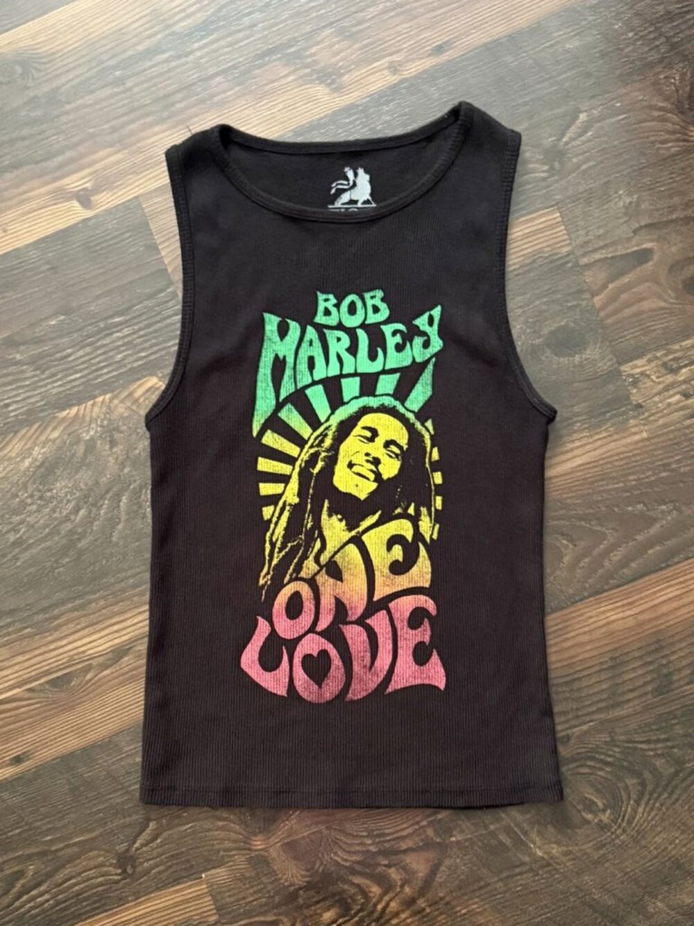 Bob Marley "One Love" Ribbed Tank Top
